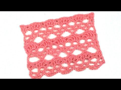 Видео: Необычный ажурный узор