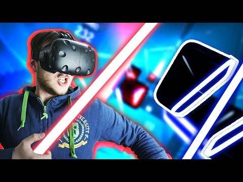 Видео: ДЖЕДАЙСКИЙ ДАБСТЕП В ВР! - Beat Saber - HTC Vive