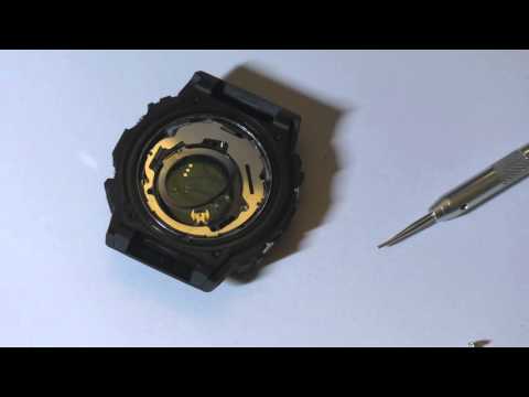 Видео: Замена батарейки в часах Casio G-Shock DW-5600