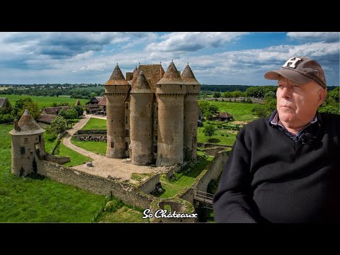 Видео: Уже 40 лет он восстанавливает французский замок