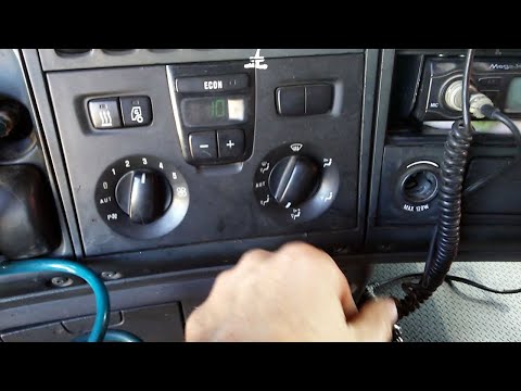 Видео: Тягач Scania R, не работает климат-контроль, ремонт