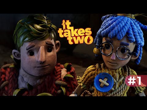 Видео: СПАСЕНИЕ СЕМЕЙНЫХ УЗ | It Takes Two #1 (ЗАПИСЬ КООП-СТРИМА)