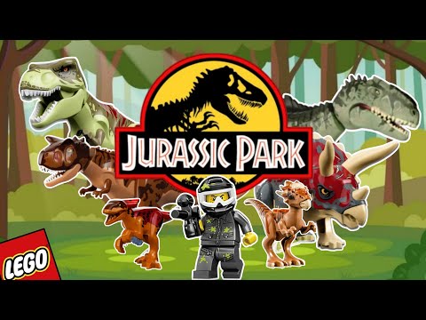 Видео: 1 минифигурка Lego против острова Юрского периода