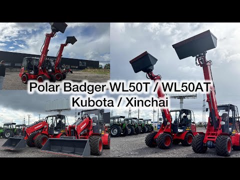 Видео: Обзор сравнение Телескопического Мини погрузчика Polar Badger WL 50АT и WL 50T #Polar #спецтехника