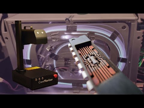 Видео: Обзор и разборка: волоконный лазерный гравер ComMarker B4 20 Вт