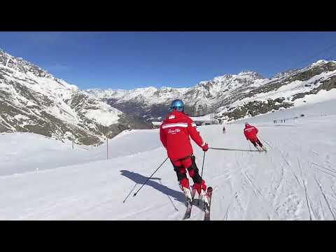 Видео: Невероятный Ski-Mojo: 7,6 км идеального карвинга без остановки в Сас-Фе!
