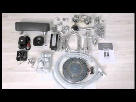 Видео: Сборка душевой кабины Erlit 4515TP C3