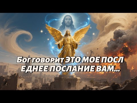 Видео: Бог говорит ЭТО МОЕ ПОСЛЕДНЕЕ ПОСЛАНИЕ ВАМ