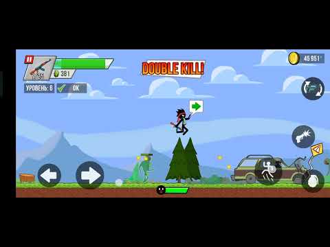 Видео: Стикмен против зомби играем на выживание первой главы