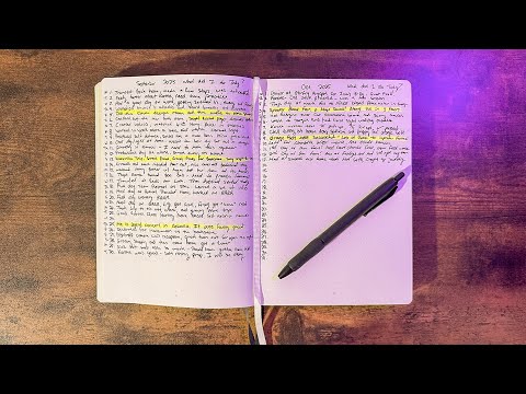 Видео: Чему я научился, записывая по одному предложению каждую ночь