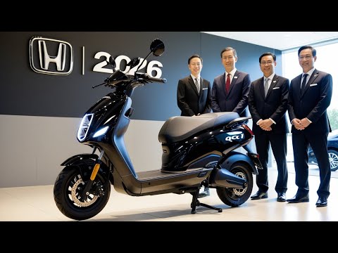 Видео: Электроскутер Honda с запасом хода 180 км, который меняет правила игры! Honda QC1 2026