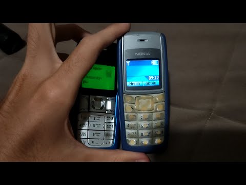 Видео: Цветной Nokia 1110 и не цветной Nokia 2310