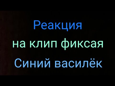 Видео: реакция на клип фиксая синий василёк