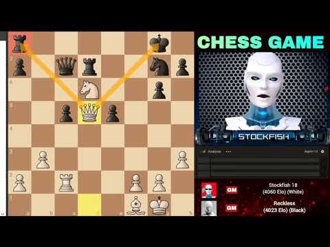 Видео: Выдающаяся жертва ладьи Стокфиша 18 парализует всю шахматную доску на шахматном чемпионате.нарусском