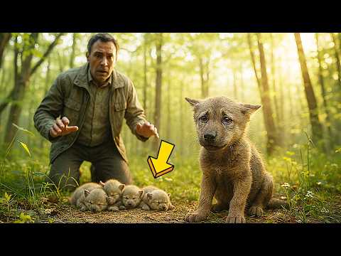 Видео: ВОЛЧОНОК ВЦЕПИЛСЯ В ШТАНИНУ И НЕ ОТПУСКАЛ... ТО, ЧТО ОН ХОТЕЛ ПОКАЗАТЬ — ШОКИРОВАЛО