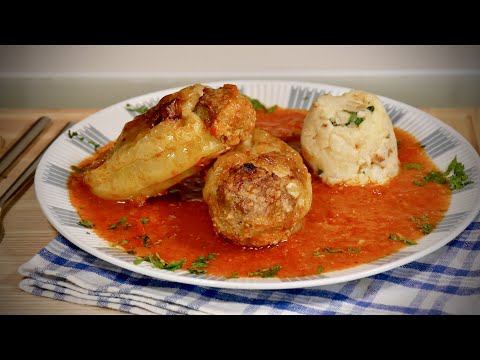 Видео: Рецепт летнего фаршированного перца!