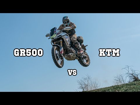 Видео: Выдержит ли Китайская Африка гонку против КТМ?! GR500 Adventure