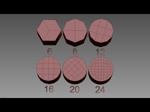 Видео: Варианты создания квадратной сетки на круглых отверстиях