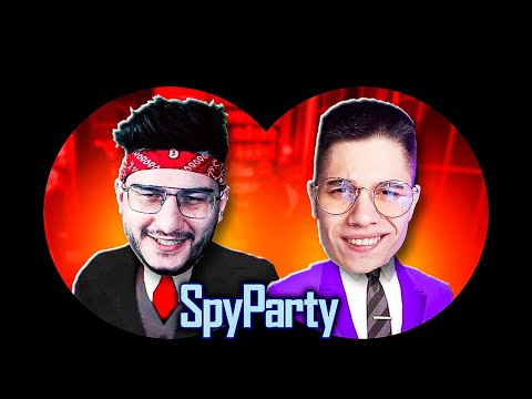 Видео: ЭТОГО ШПИОНА НЕ ТАК ПРОСТО ОБНАРУЖИТЬ (Spy Party)