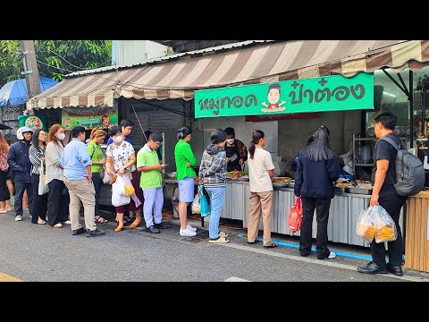 Видео: Начало работы в 1:00 ночи! Мать и сын готовят без остановки, чтобы обслужить толпы клиентов