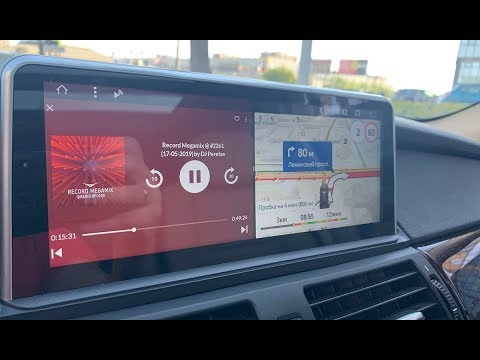 Видео: Android (NBT style) на BMW X5 E70: обзор, установка и эксплуатация