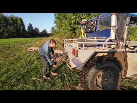 Видео: Какой винт установить на вездеход? Ускоряем багги на шинах низкого давления GALA baby на воде. 