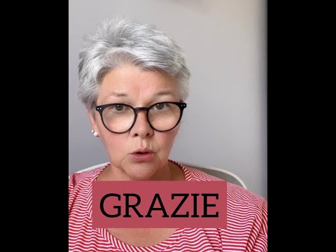 Видео: Чем заменить слово «GRAZIE»?