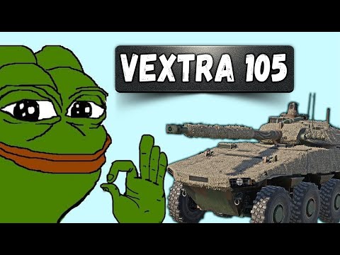 Видео: VEXTRA 105 НОВЫЙ КОЛЕСНИК ФРАНЦИИ в War Thunder