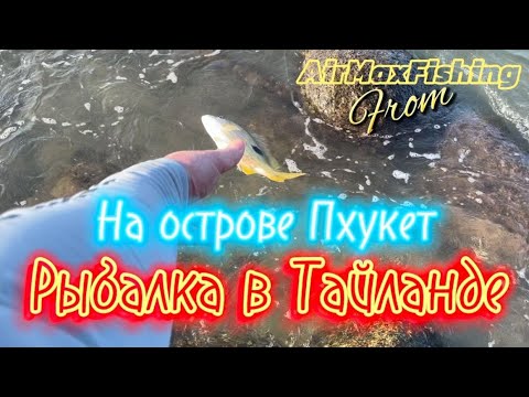 Видео: Рыбалка с берега в Тайланде на острове Пхукет. Что тут клюёт на микроджиг?