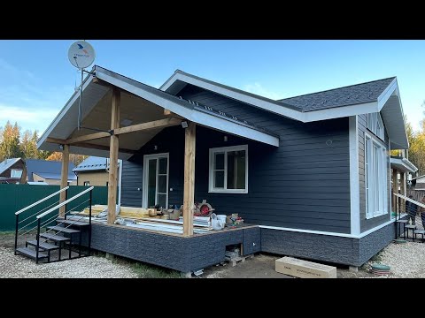 Видео: 💥Обзор дома из СИП панелей⚡️Внешняя отделка⚡️Планировка