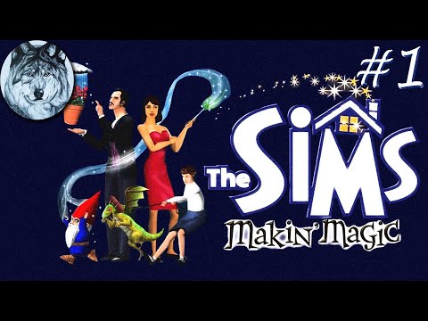 Видео: The Sims: Makin' Magic (PC). Особняк с нуля за 188 дней (без читов). Part 1/7. Игры 00-х. Longplay