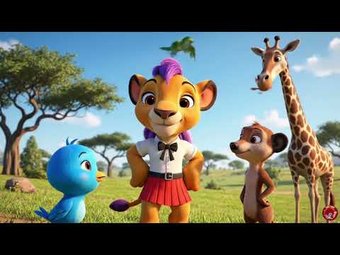 Видео: Ukrainian | Симба рятує застряглу жирафу | Simba saving the stuck giraffe