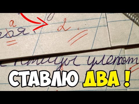 Видео: Проверяю рабочие тетради по русскому языку 2 класс. ДВОЙКИ!!!