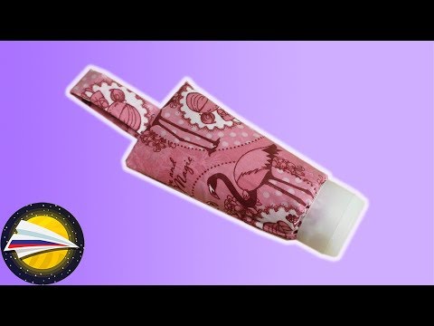 Видео: Как сшить чехол из вощеной ткани | Чехол для туб и косметической упаковки | Шитье для начинающих