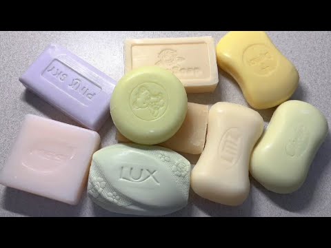 Видео: ASMR Soap cutting | Soap Carving|Резка мыла | ASMR