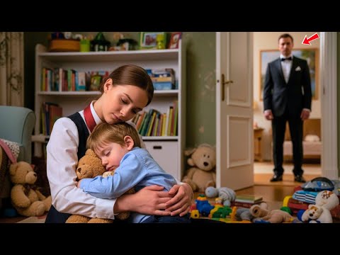 Видео: "Дочь горничной спала на полу с дрожащим сыном миллиардера — его ответ изменил её жизнь."