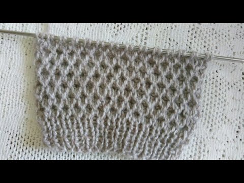 Видео: Очень красивый рельефный узор спицами.