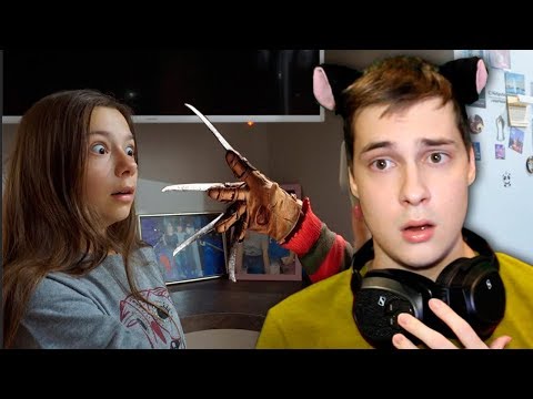 Видео: Непета СТРАШИЛКИ - Фредди Крюгер в реальной жизни! Nepeta - РЕАКЦИЯ