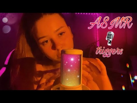 Видео: АСМР микрофонные триггеры🎙️🩶