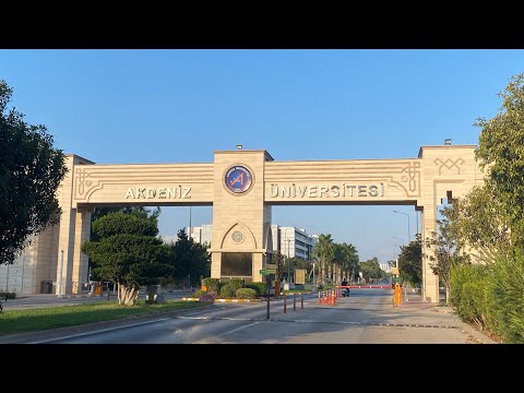 Видео: Akdeniz University/ Университет Акдениз изнутри/ Обзор факультетов / Жизнь в Анталии