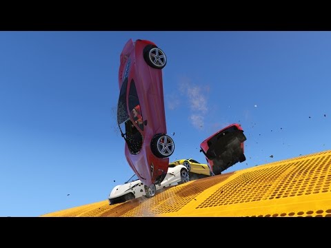 Видео: Брутална катастрофа - GTA V Online