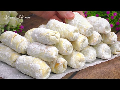 Видео: Ореховые трубочки за 10 минут! Простой и очень вкусный рецепт печенья!