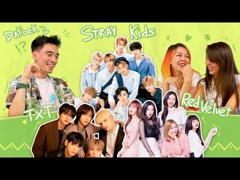 Видео: Разные поколения смотрят свежий K-POP! Гость Dalbek! (Stray Kids, Red Velvet, TXT)