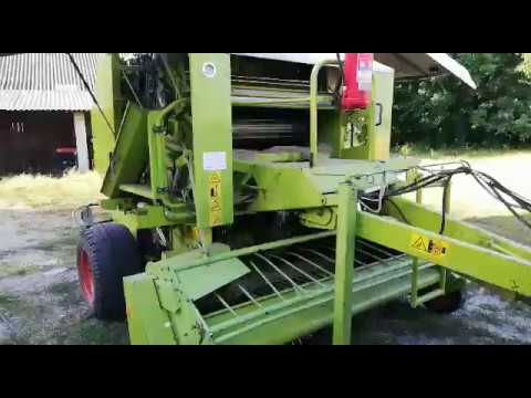 Видео: Пресс подборщик Claas Rollant 250 ROTO CUT