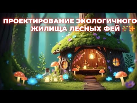 Видео: Волшебный экодом феи 🌿✨ | Сказочный домик в гармонии с природой