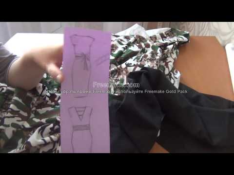 Видео: летнее легкое платье