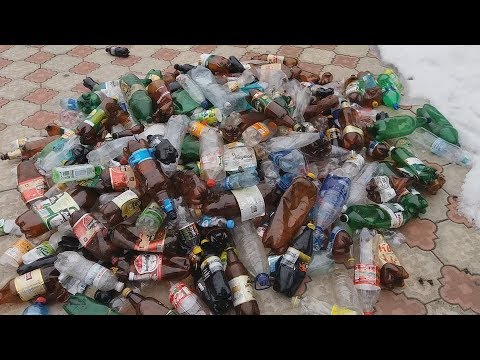 Видео: Сколько можно заработать на пластиковых бутылках?
