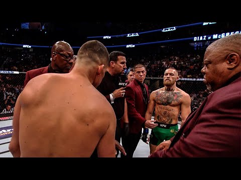 Видео: Конор МакГрегор vs Нэйт Диаз 2 | Полный бой