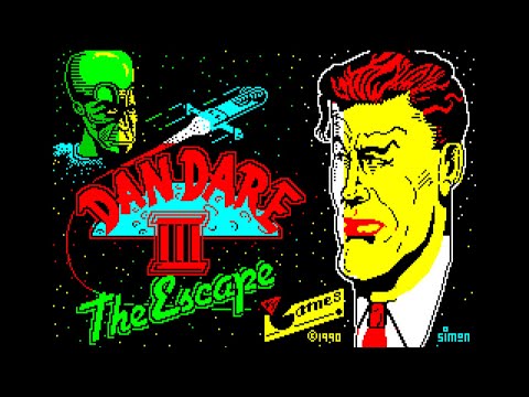 Видео: Dan Dare 3. ZX Spectrum. Прохождение