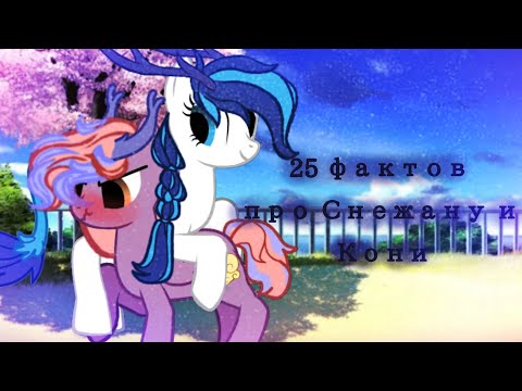 Видео: Пони ||25 фактов о моих ос|| Снежана и Кони